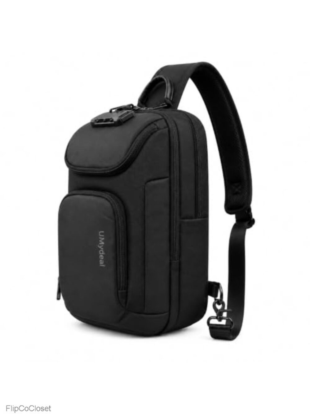 Men's Anti Theft Sling Bag Crossbody Laptop Backpack